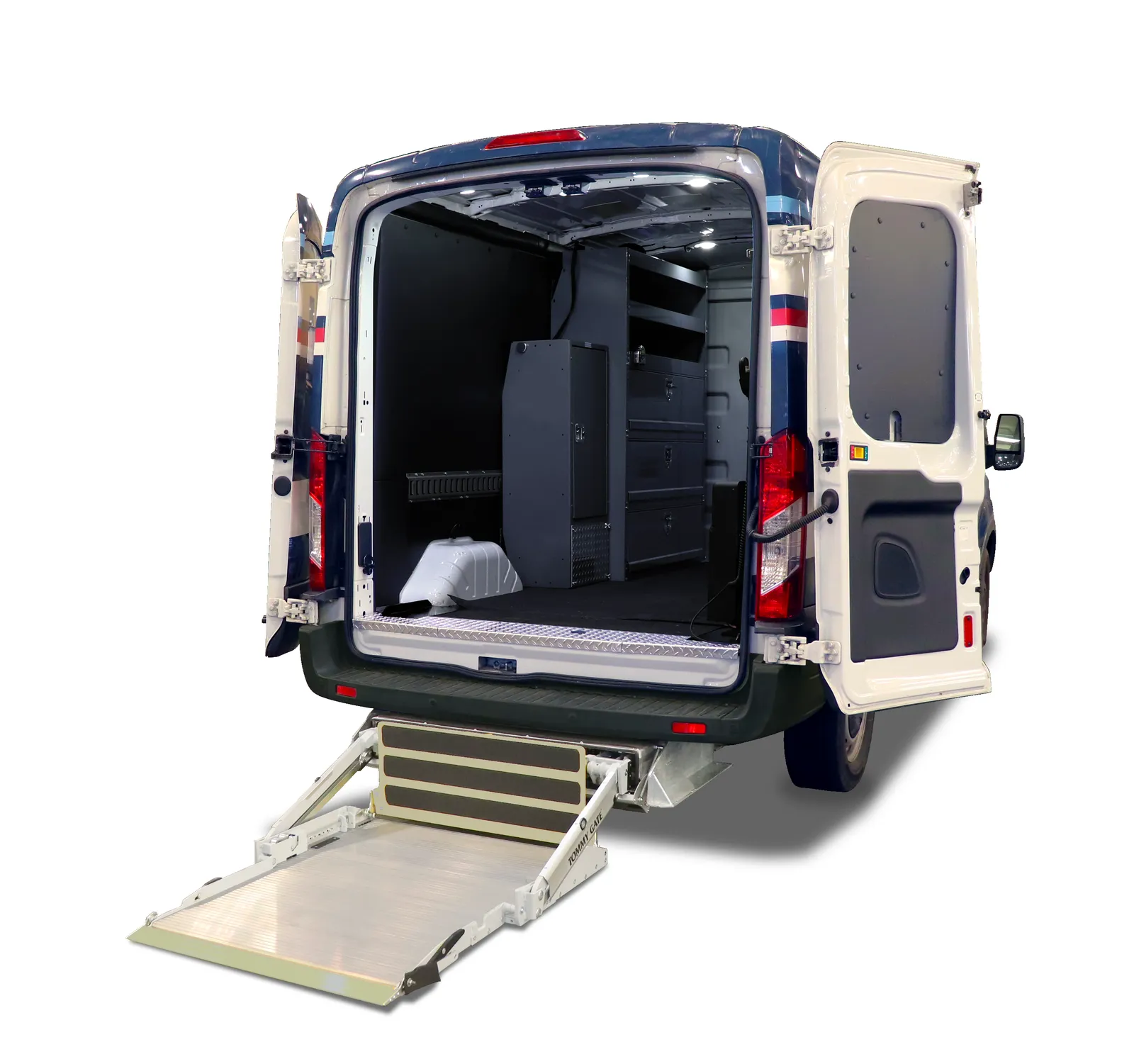 Cargo van with liftgate